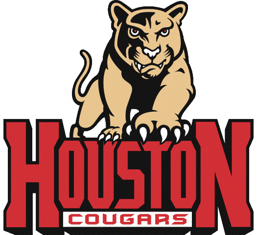 Houston Cougars 1995-2002 Primary Logo diy DTF decal sticker